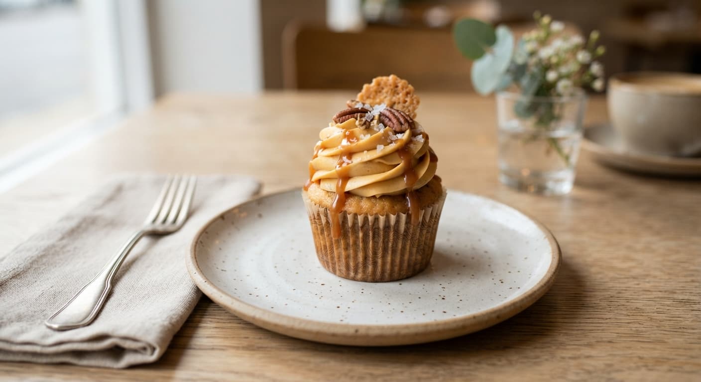 Caramel cupcake